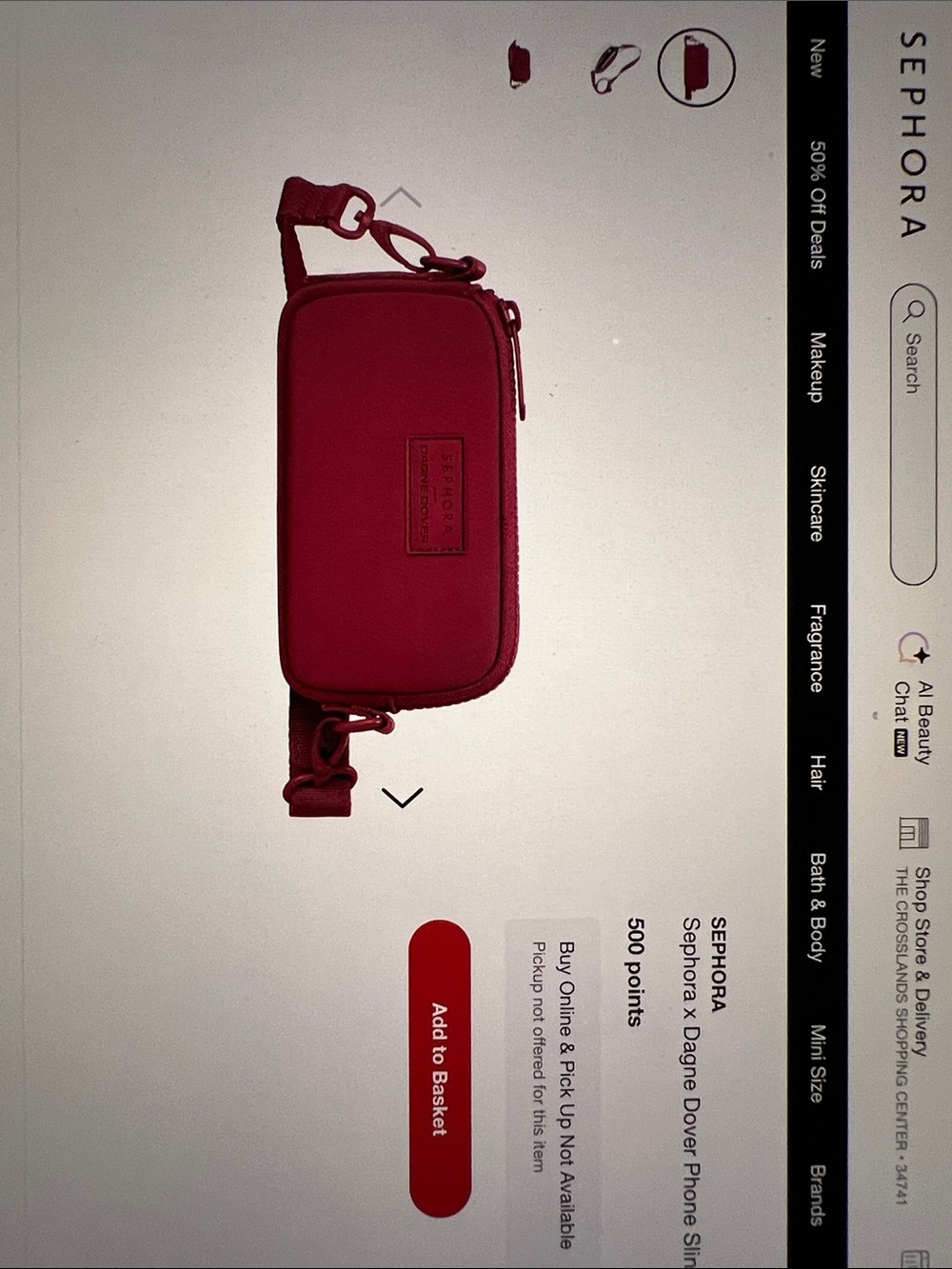 Sephora x Dagne Dover Phone Sling